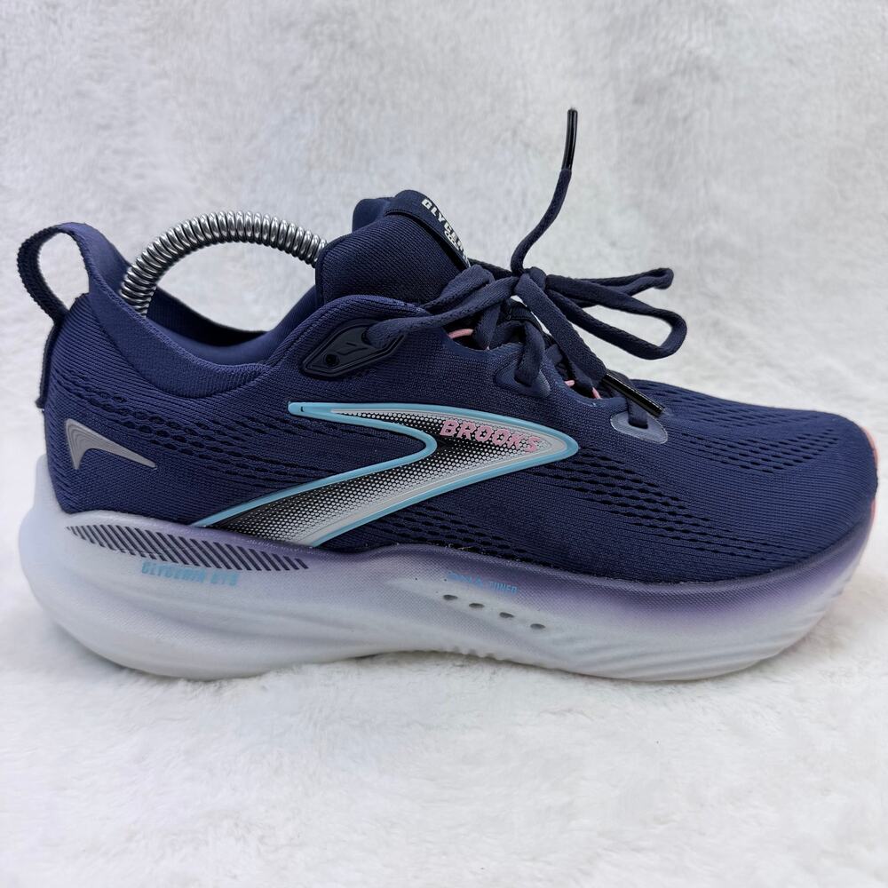 Brooks Glycerin GTS 22 Womens Running Shoes Blue Ribbon Peacoat Size 9 B